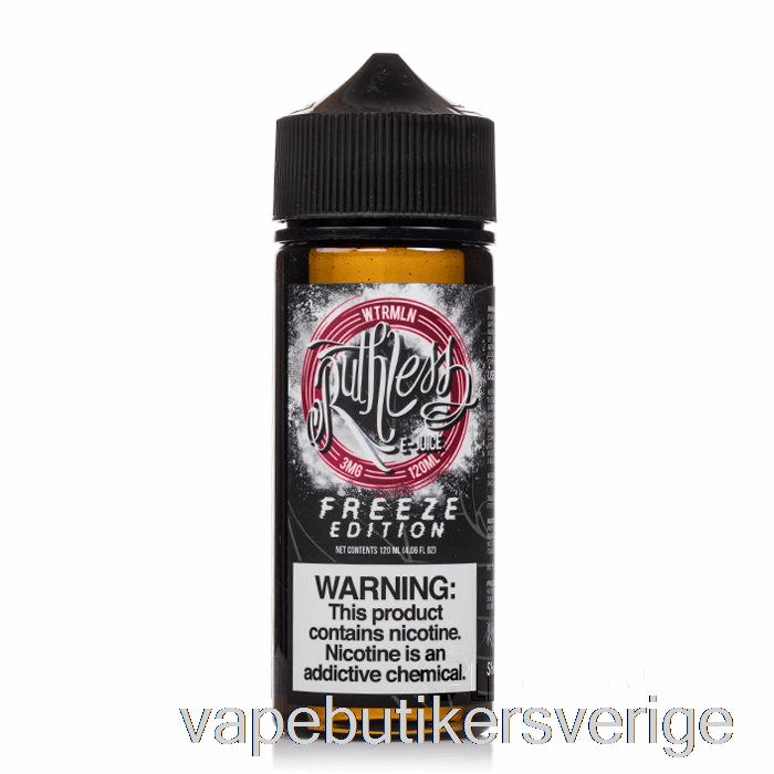 Vape Sverige Wtrmln - Freeze Edition - Hänsynslös Vapor - 120ml 3mg